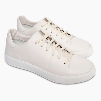 Amir soft nappa matt leather sneaker (natural white)