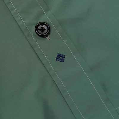 Donato outer jacket / shirt in recycled polyester (valley green)