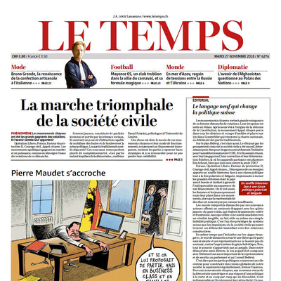 Le Temps November 2018