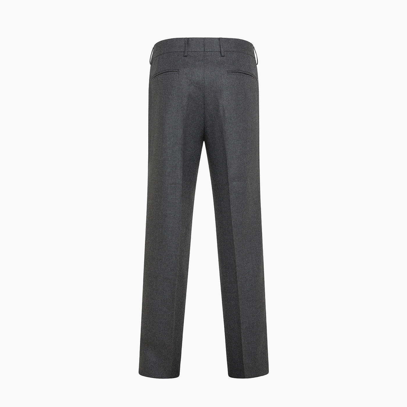 Adone Pleated Chino in Twill Wool Flannel
