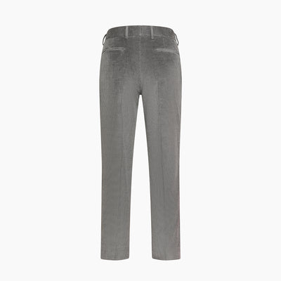 Adone Pleated Chino in stretch Cotton Corduroy