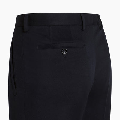 Alain Pleated Chino Pants in Magnifico Wool