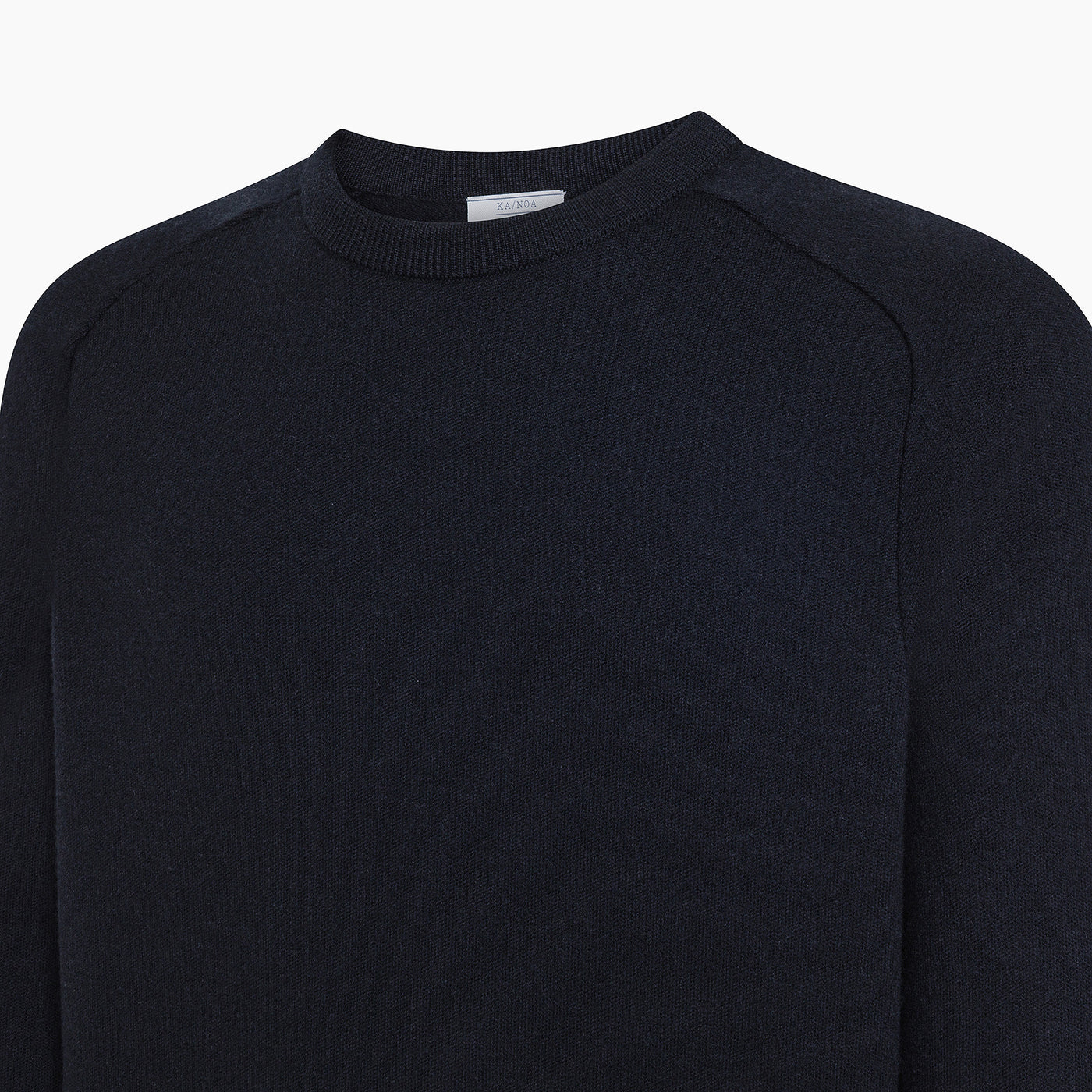 Alem Felted crewneck in extrafine Merino Wool