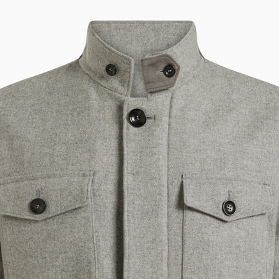 Armand Field Jacket in Compact Wool