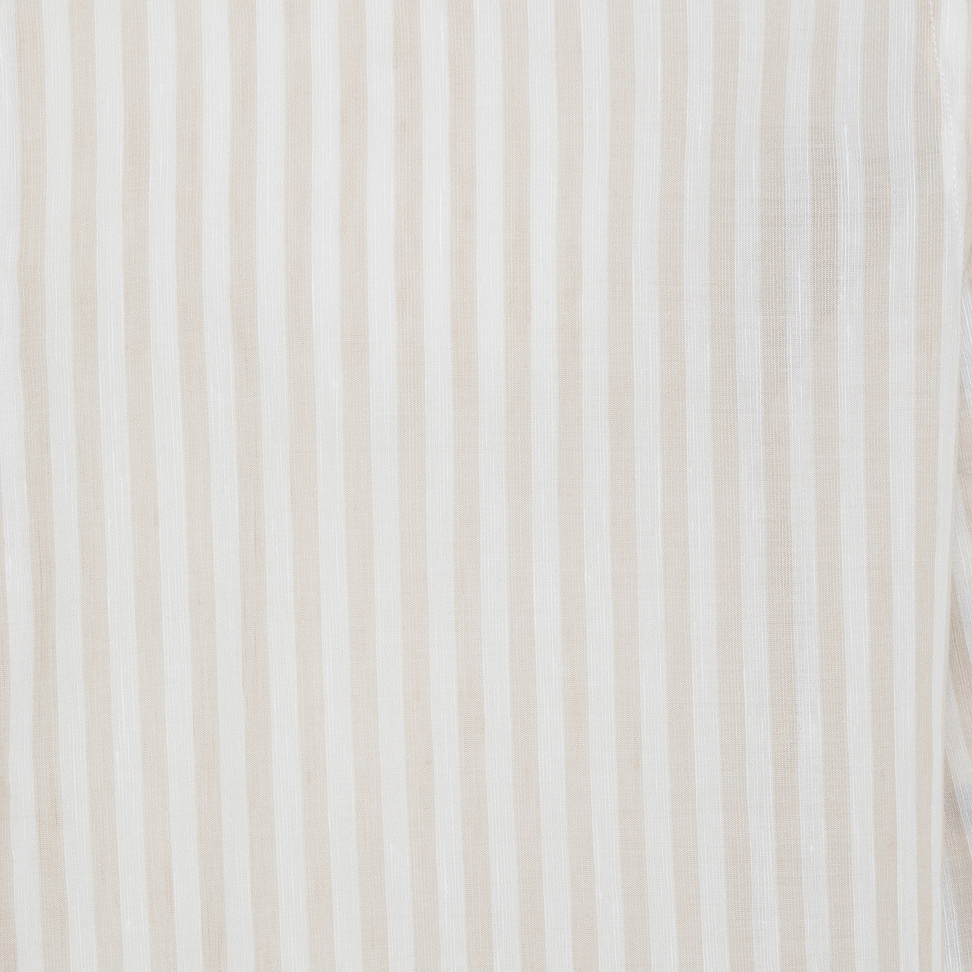 Clamenc shirt Stripe Voile Cotton Linen