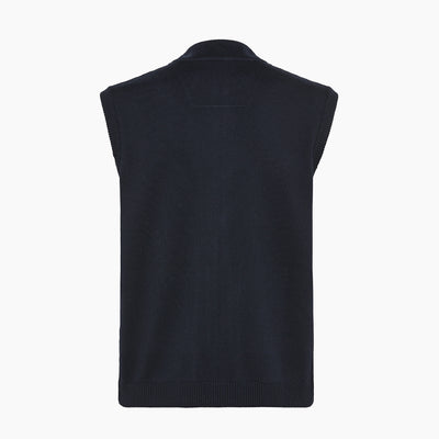 Claude knitted Vest in Wish Wool