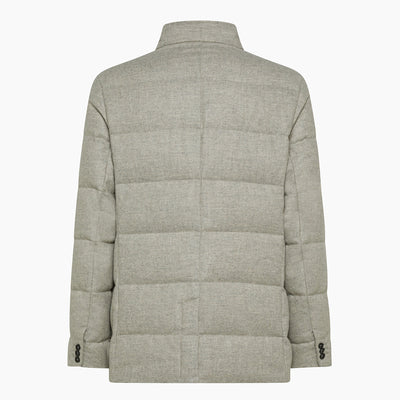 Cole down blazer in Wool & Cashmere Flannel