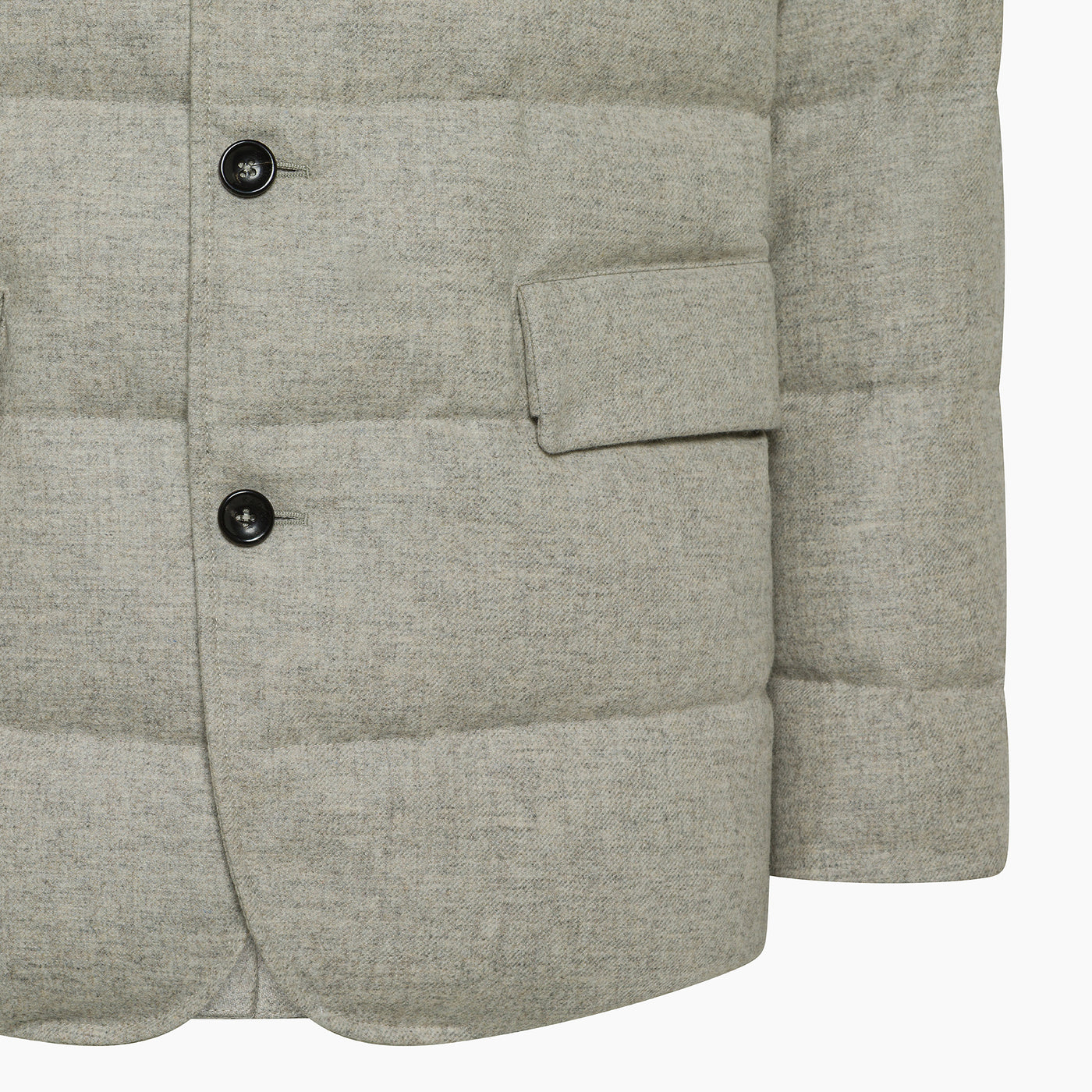Cole down blazer in Wool & Cashmere Flannel