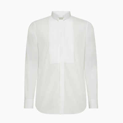 Conrad Smoking shirt in Popeline Giza Cotton