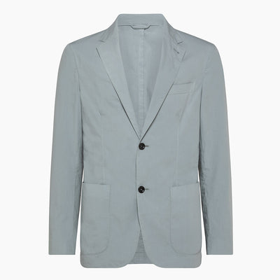 Craig deconstructed  GD cotton "Sailcloth"  blazer in shade grey