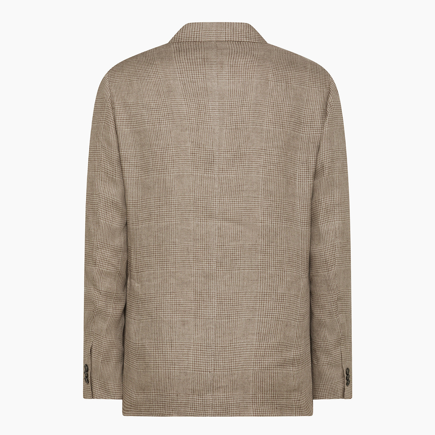 Craig blazer in Prince of Wales Superior Linen