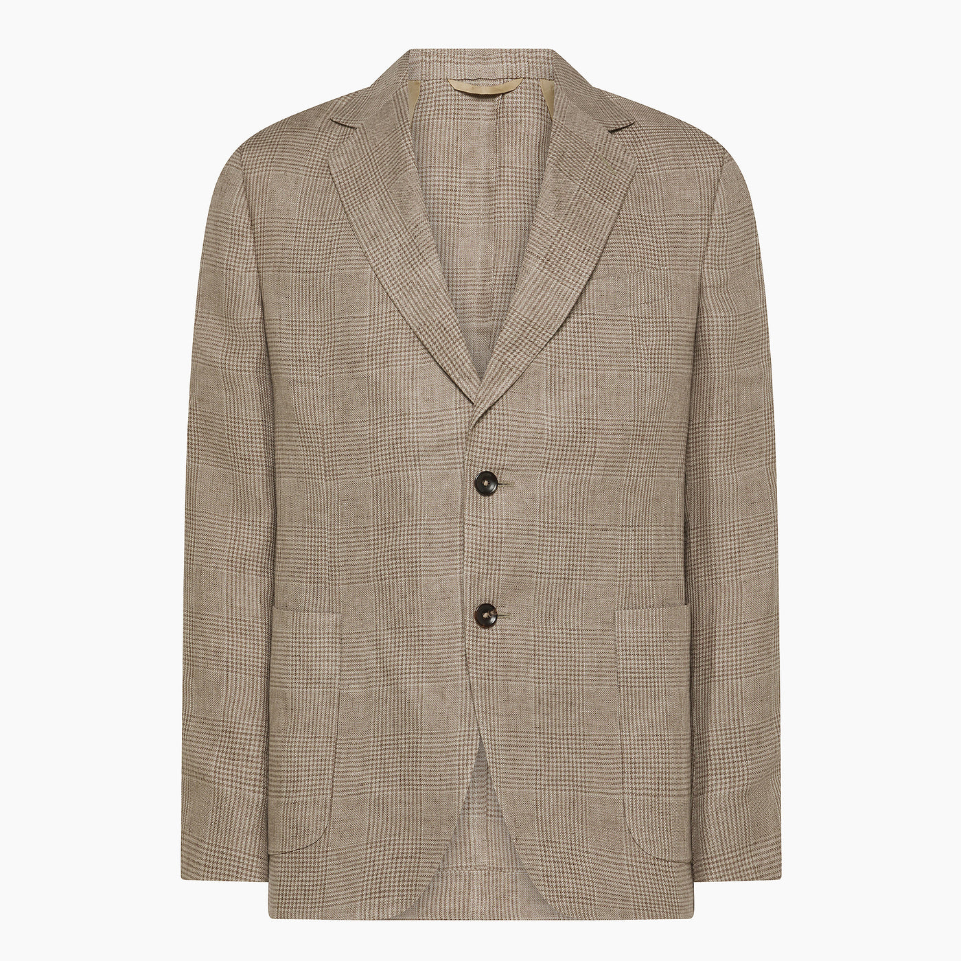 Craig blazer in Prince of Wales Superior Linen