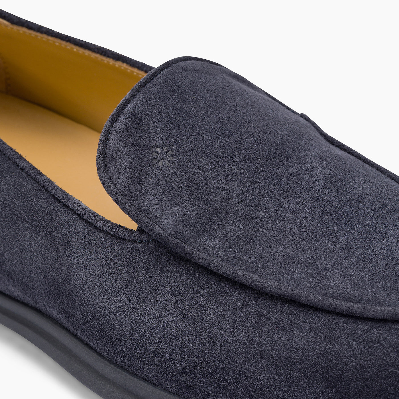Free Mocassino in Soft Suede all Blue