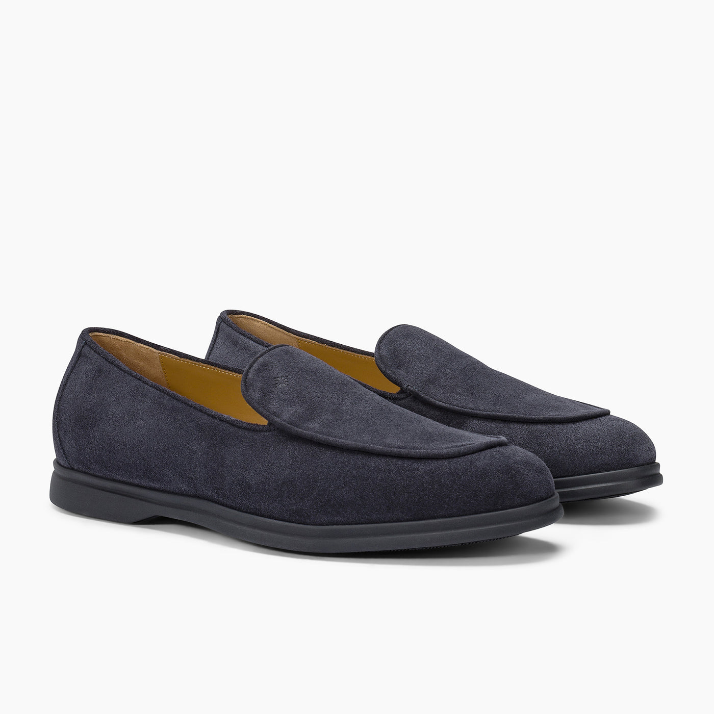 Free Mocassino in Soft Suede all Blue