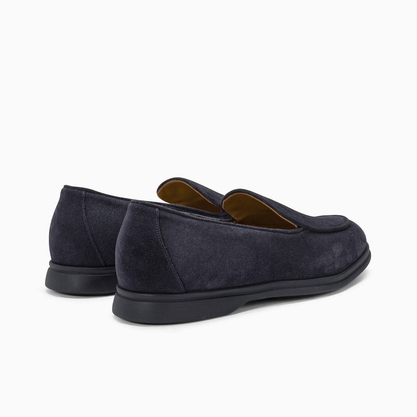 Free Mocassino in Soft Suede all Blue