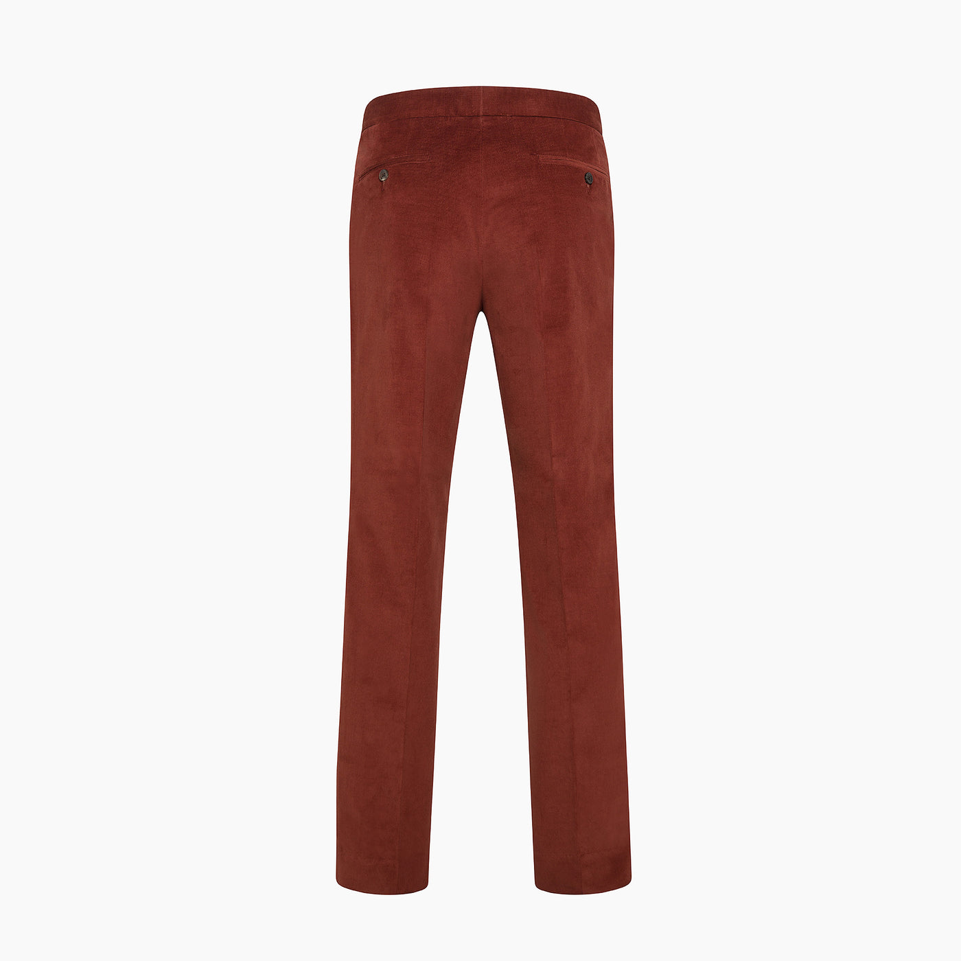 Gary Pleated Chino Pants in Soft Luxury Corduroy