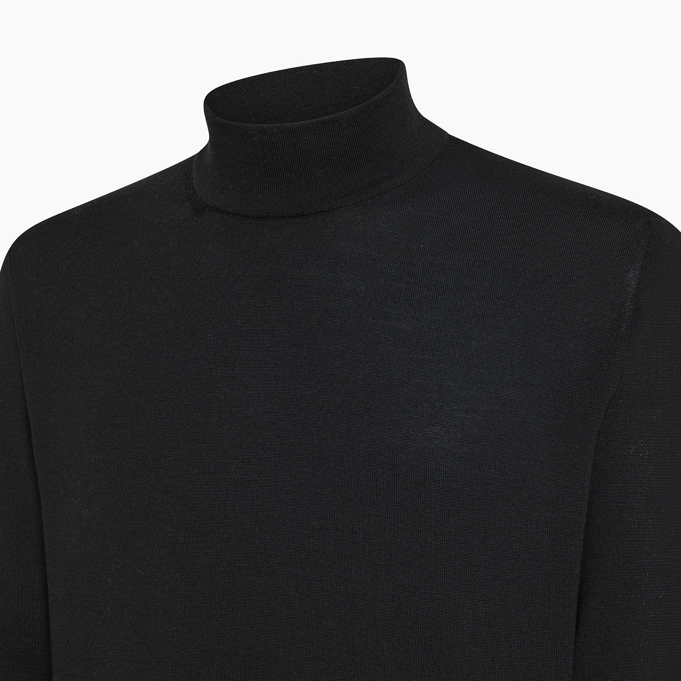 Gilles cycling collar jumper in 120's Merino Wool
