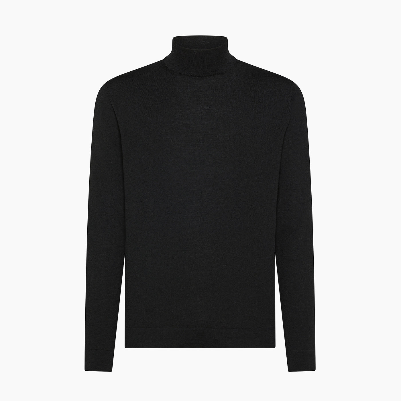 Gilles cycling collar jumper in 120's Merino Wool