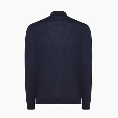 Gilles cycling collar jumper in pure Cashmere