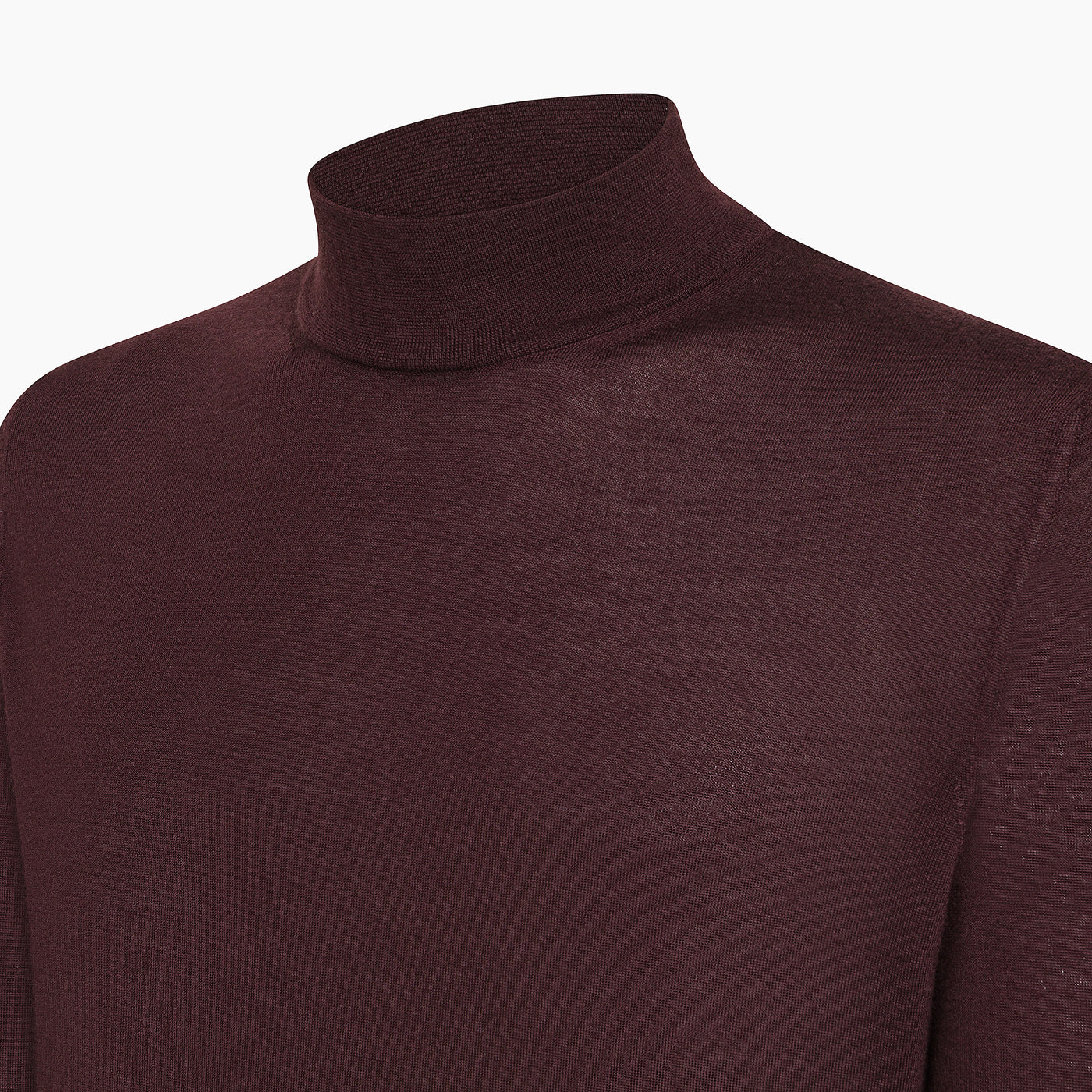 Gilles cycling collar jumper in 140's luxury Wool