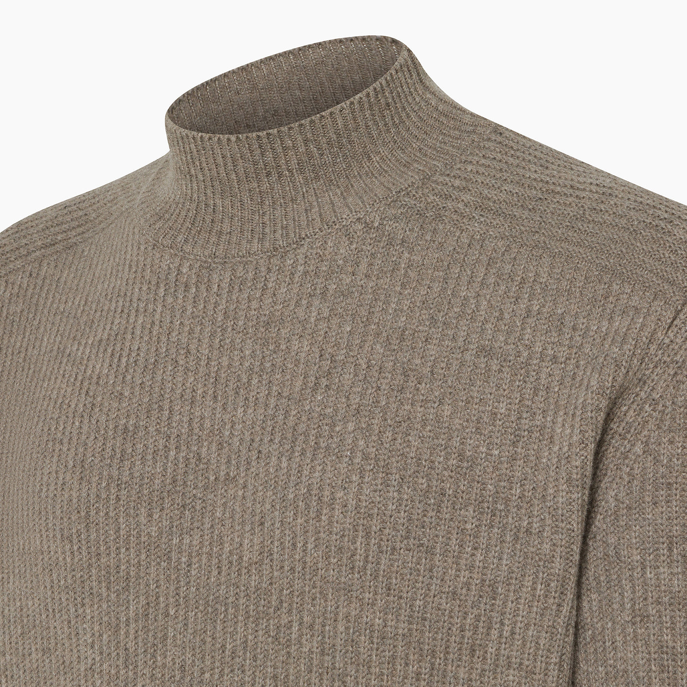 Gordon cycling collar jumper in Wool and Cashmere