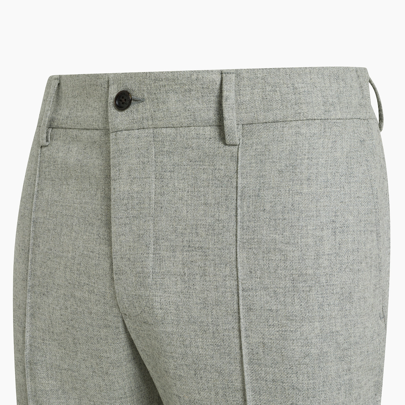 Grant chino pants in wool cashmere flannel