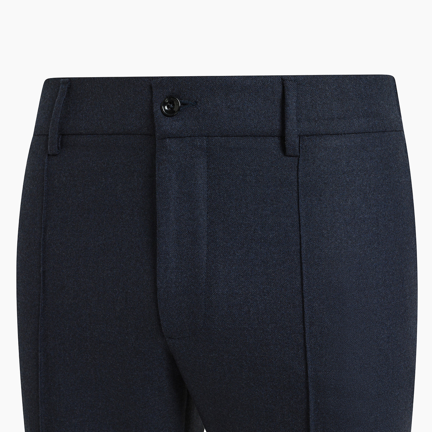 Grant chino pants in jersely flannel wool