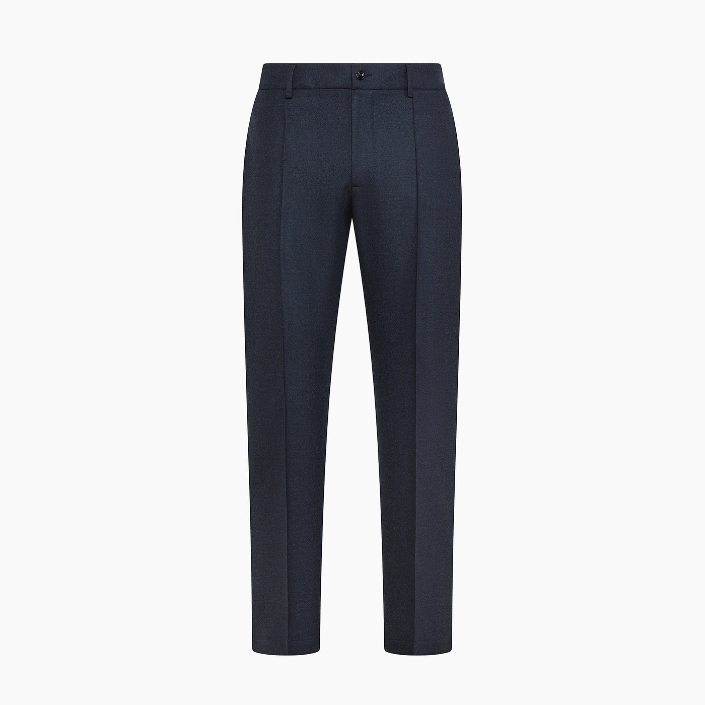 Grant chino pants in jersely flannel wool