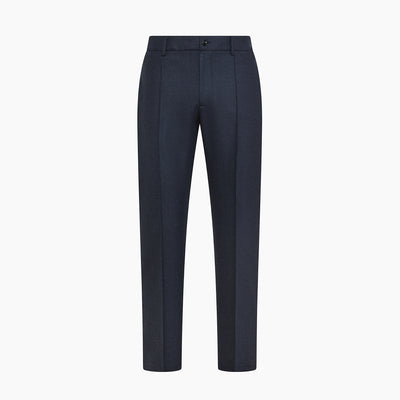 Grant chino pants in jersely flannel wool