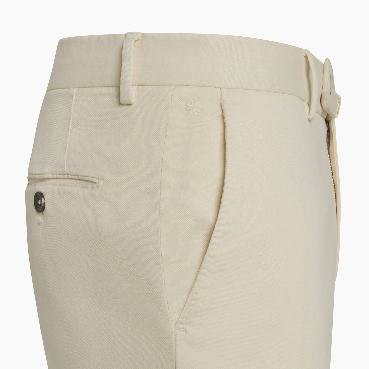 Ilan GD chino in natural twill stretch