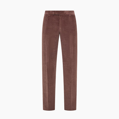 Juste easy pants in cotton & wool stretch corduroy