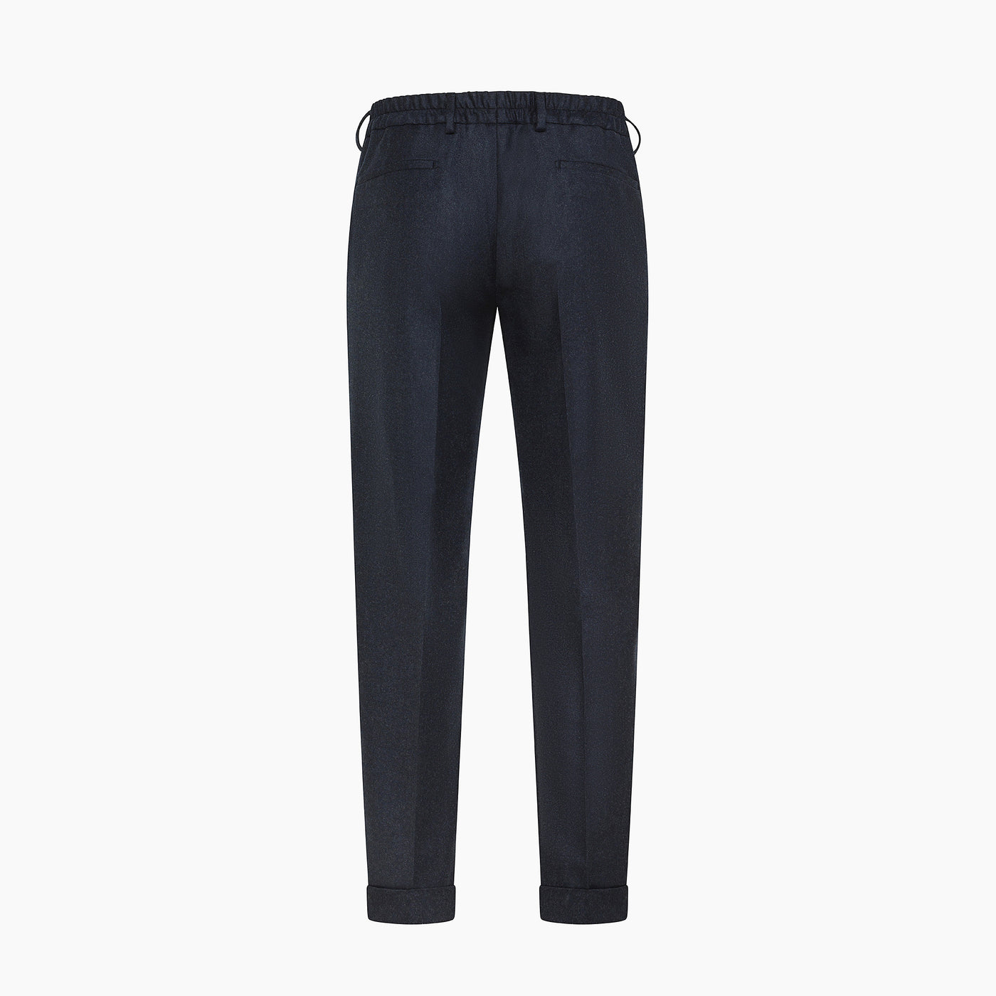 Juste easy pants in wool cashmere Favola flannel