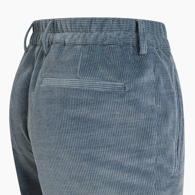 Juste easy pants in cotton & wool stretch corduroy