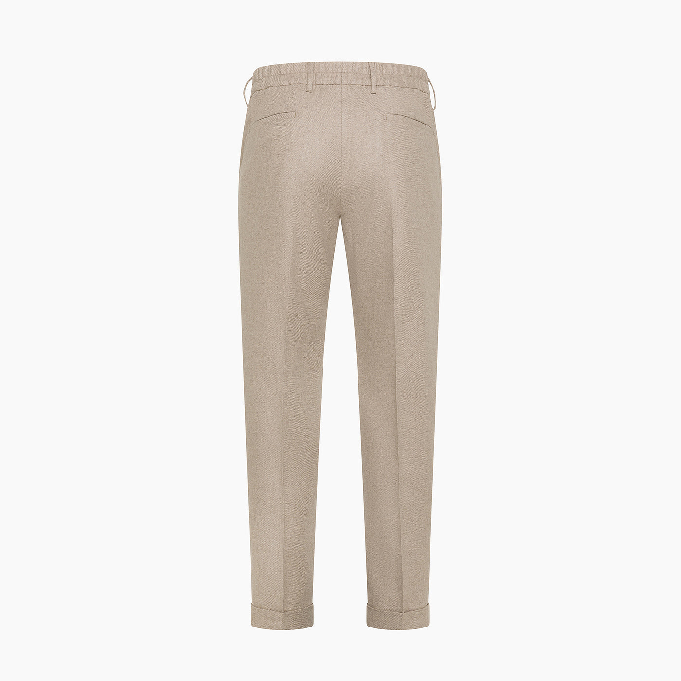 Juste easy pants in Honey Way Twill Flannel Wool Cash