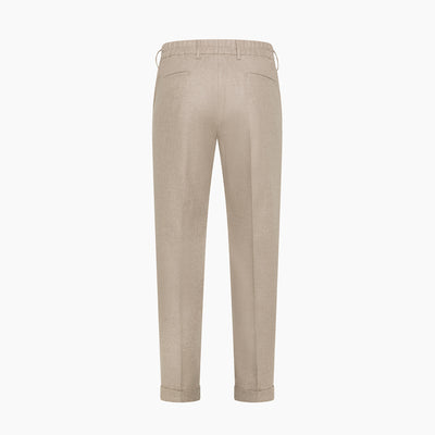 Juste easy pants in Honey Way Twill Flannel Wool Cash