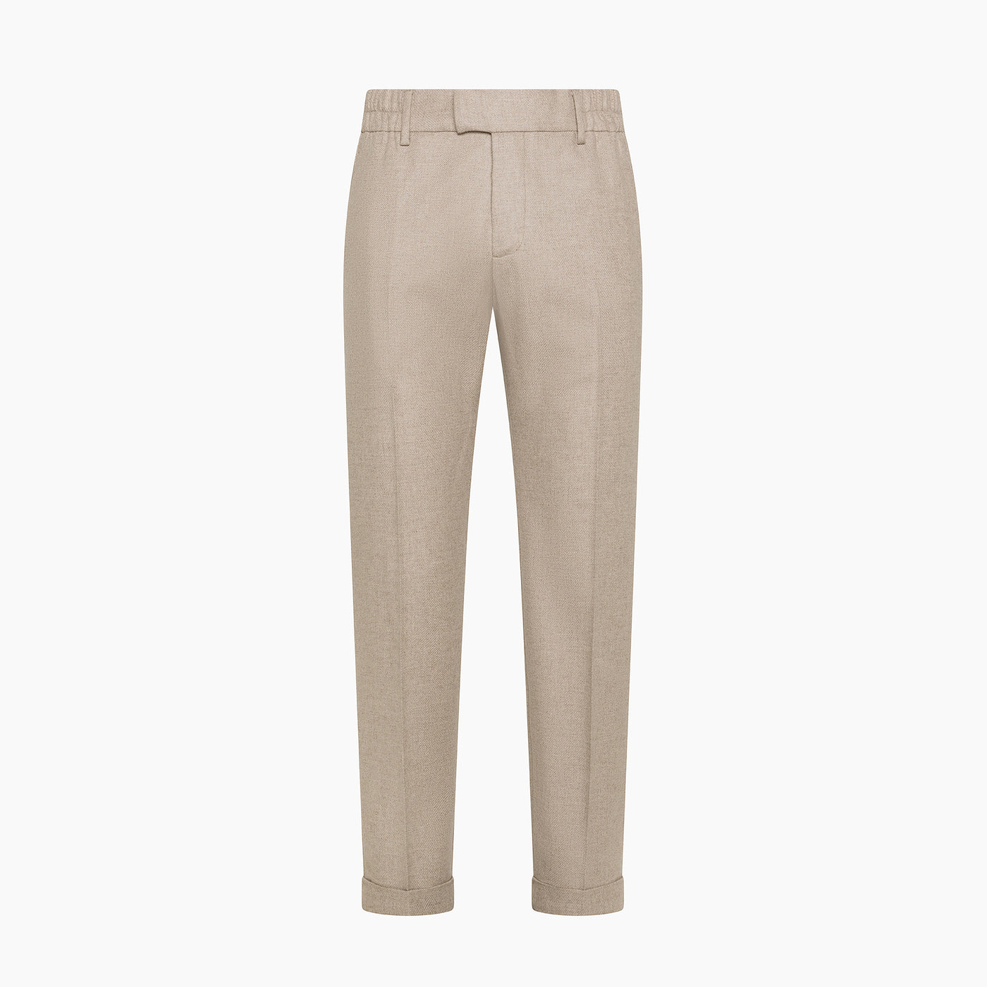 Juste easy pants in Honey Way Twill Flannel Wool Cash