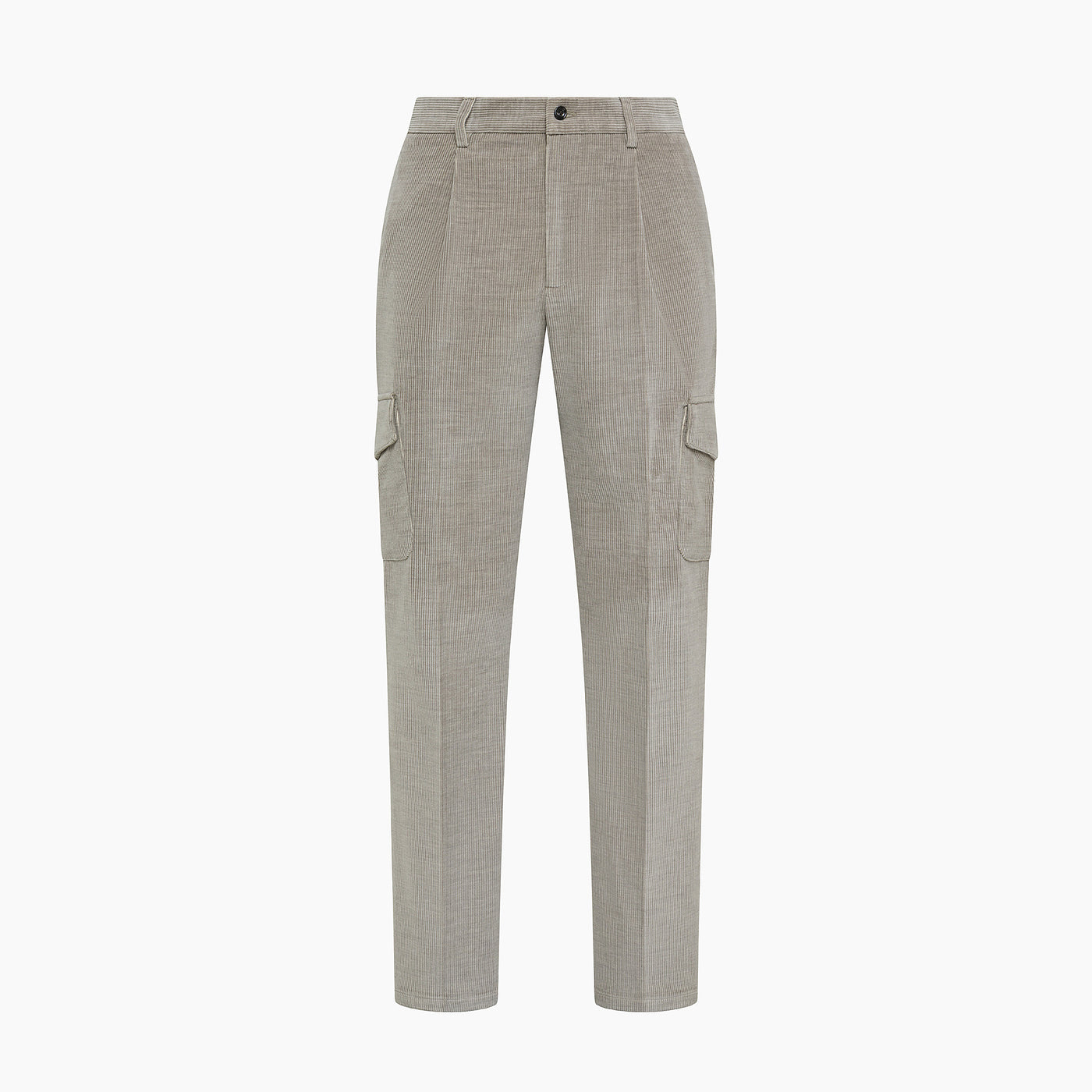 Kasey cargo pants in cotton & wool stretch corduroy
