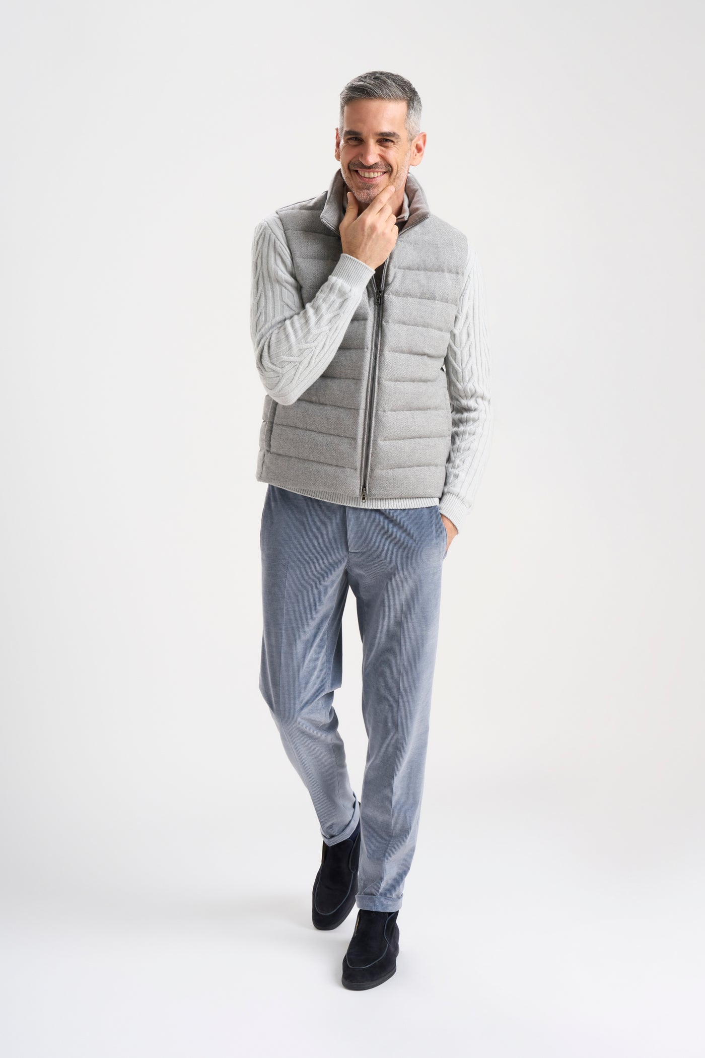 Sow Wool & Cashmere Down Vest