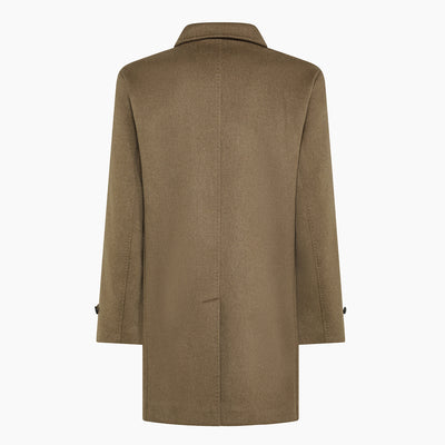 Lamont coat in twill Wool & Cashmere