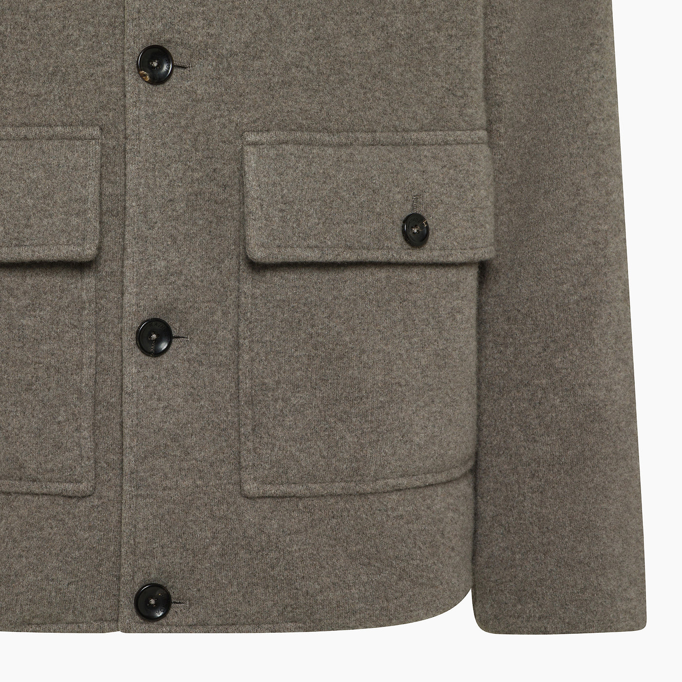 Lester hybrid jacket in wool & cashmere