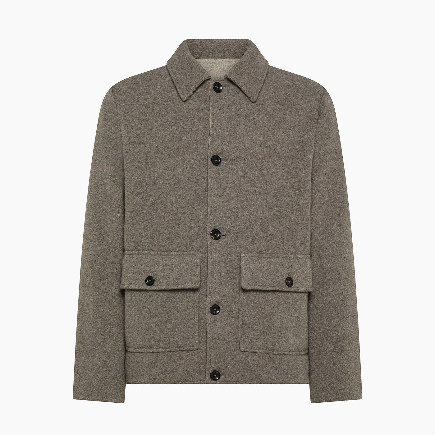 Lester hybrid jacket in wool & cashmere