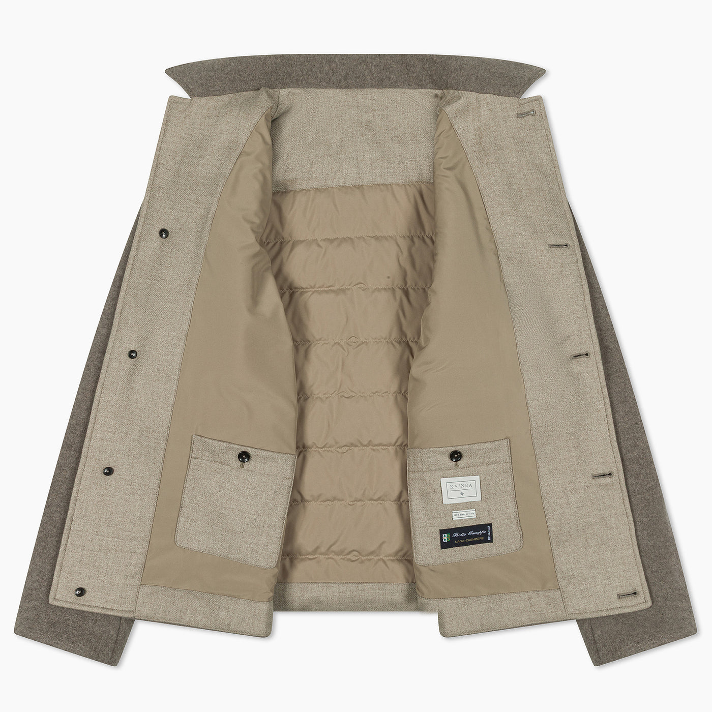 Lester hybrid jacket in wool & cashmere