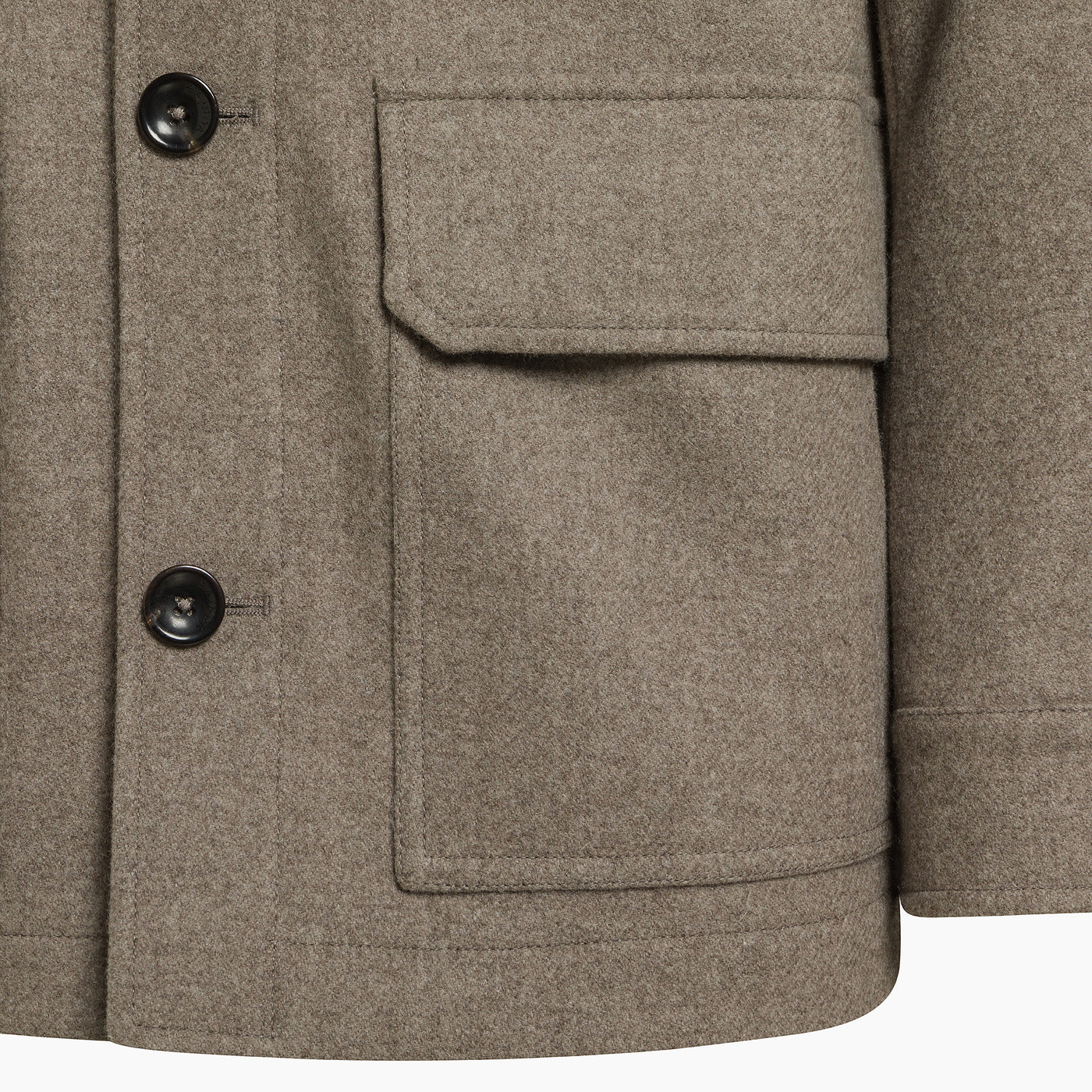 Maddox jacket in compact wool