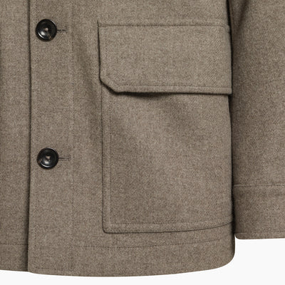 Maddox jacket in compact wool