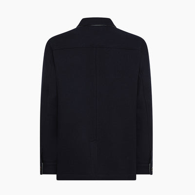 Maddox jacket in double Wool & Cashmere