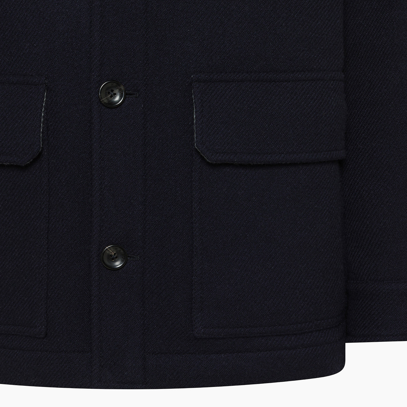 Maddox jacket in double Wool & Cashmere