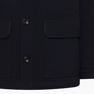 Maddox jacket in double Wool & Cashmere