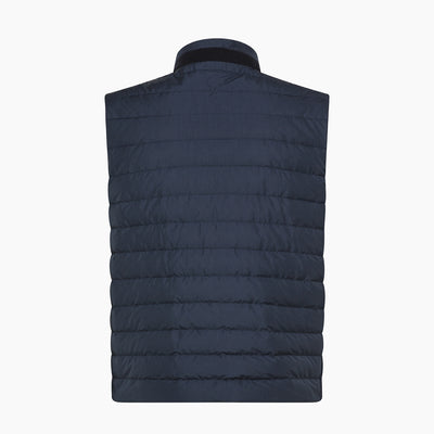 Malcom down vest in superlight microfiber