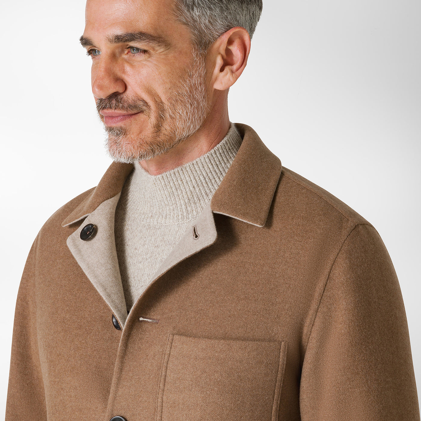 Mason double jacket in Wish Wool & Cashmere