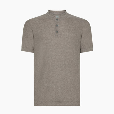 Maté Blend Polo Tricot Cotton Cashmere Silk